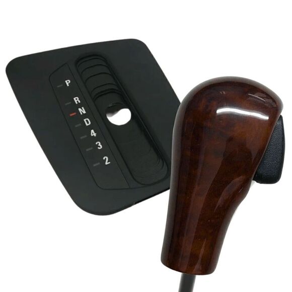 1999-2000 BMW 328i Gear Shift Indicator Cover Panel E46 E Series + Shift Knob - Picture 1 of 7